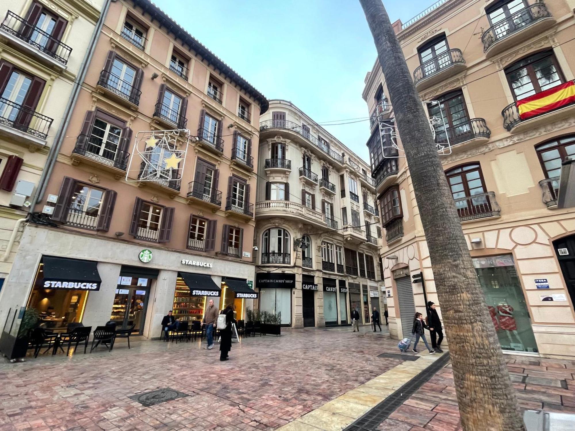 Atico En Plaza De La Constitucion 3 Bedrooms Málaga Exterior foto